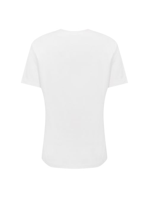 T-shirt in jersey di cotone con logo Elisabetta Franchi | MA68P61E2270